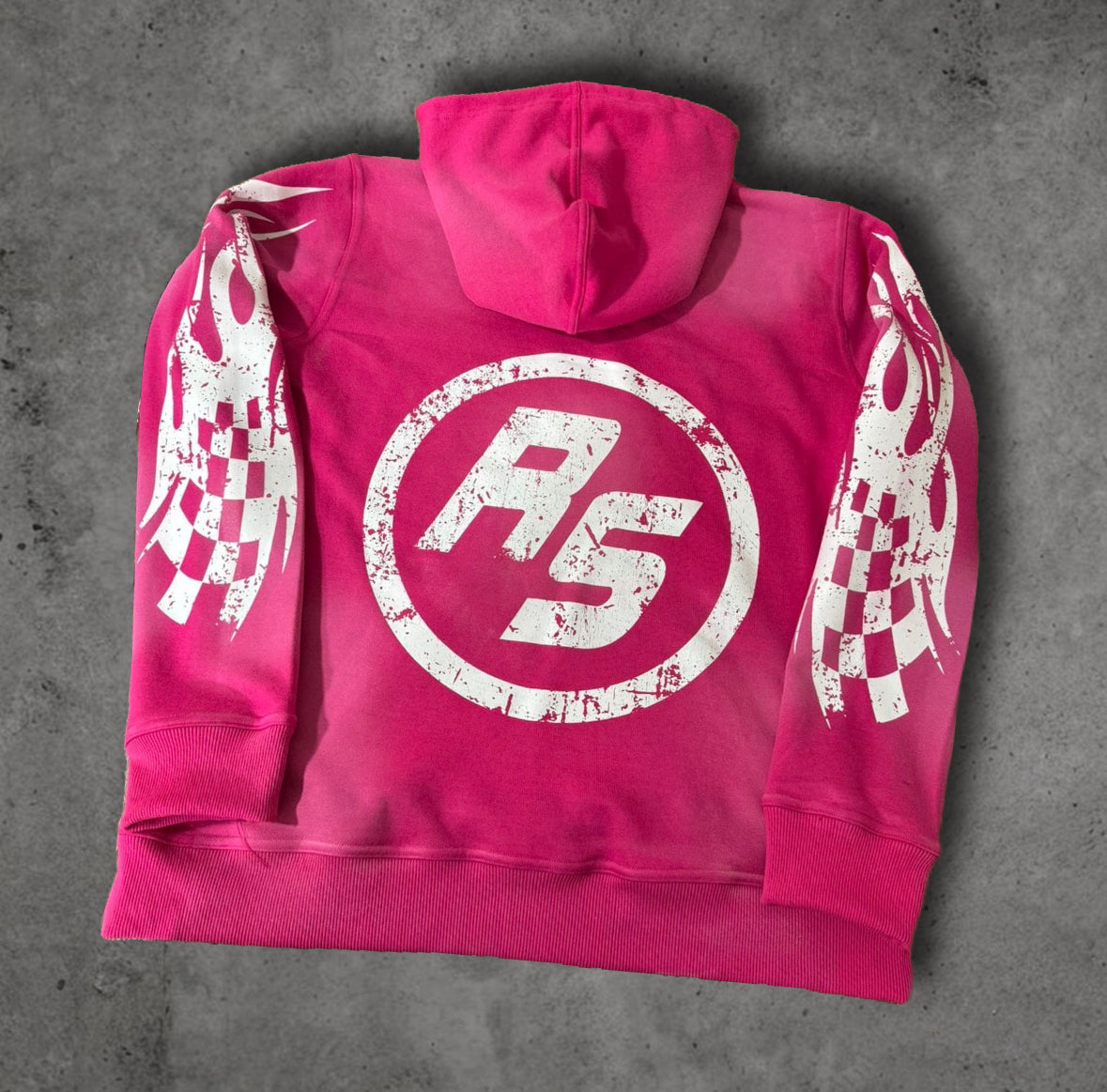 PINK RICHSPIRIT DEPT HOODIE