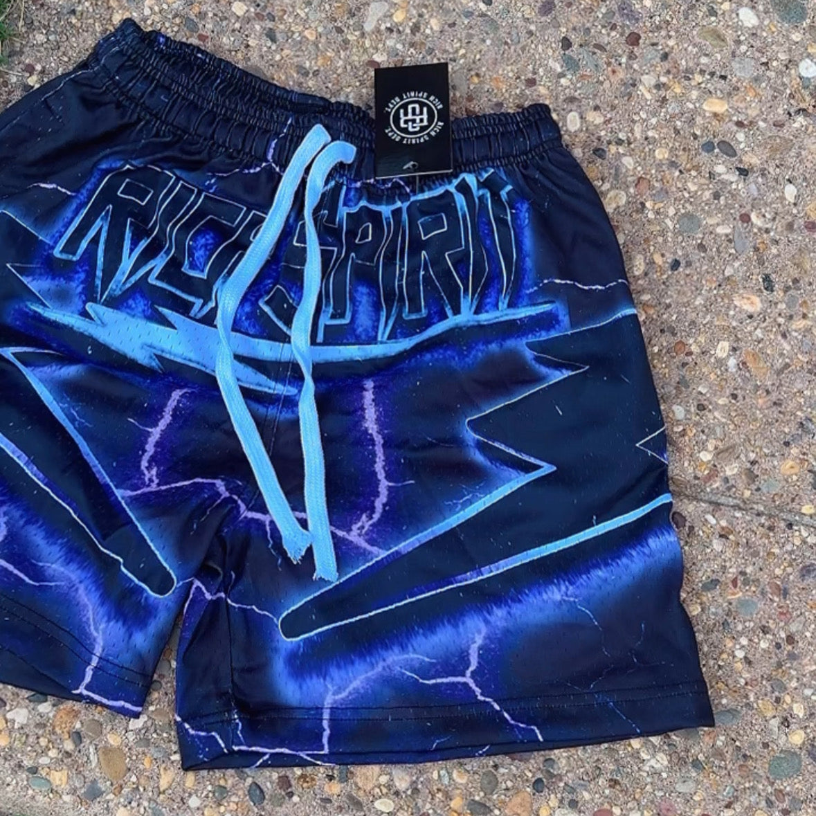 Thunder Mesh Shorts (BLACK)