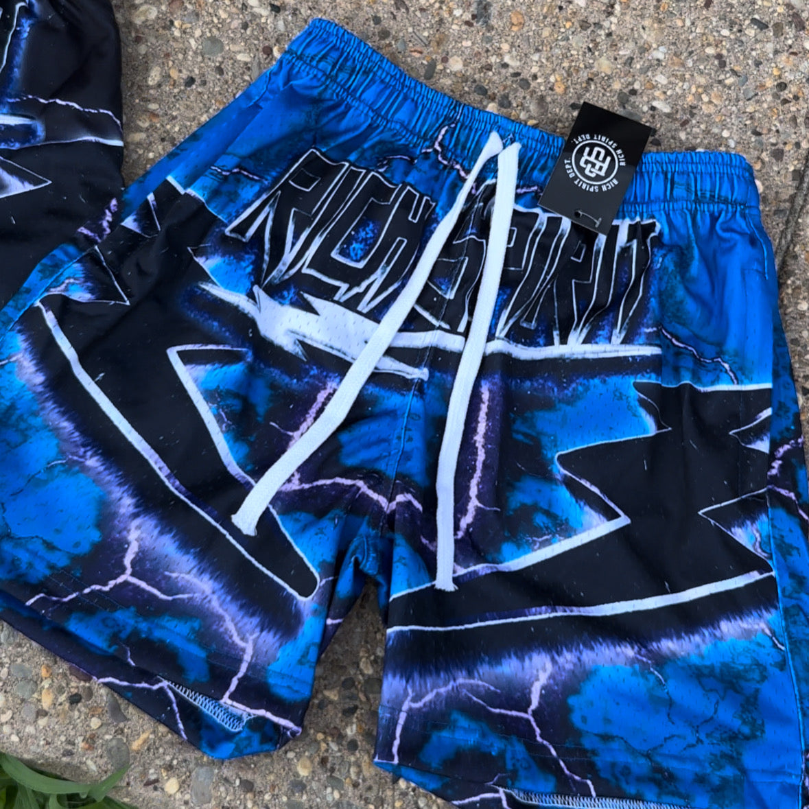 Thunder Mesh Shorts (BLUE)