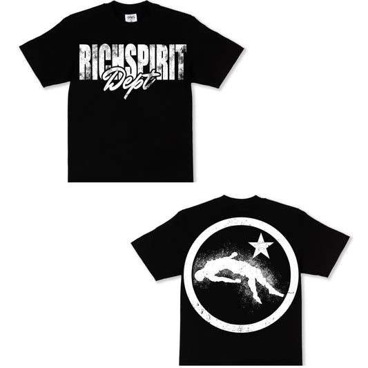 RICHSPIRIT T-SHIRT "BLACK"